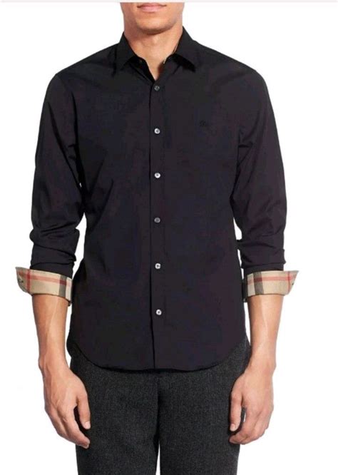 boys burberry button up|Burberry button down men's.